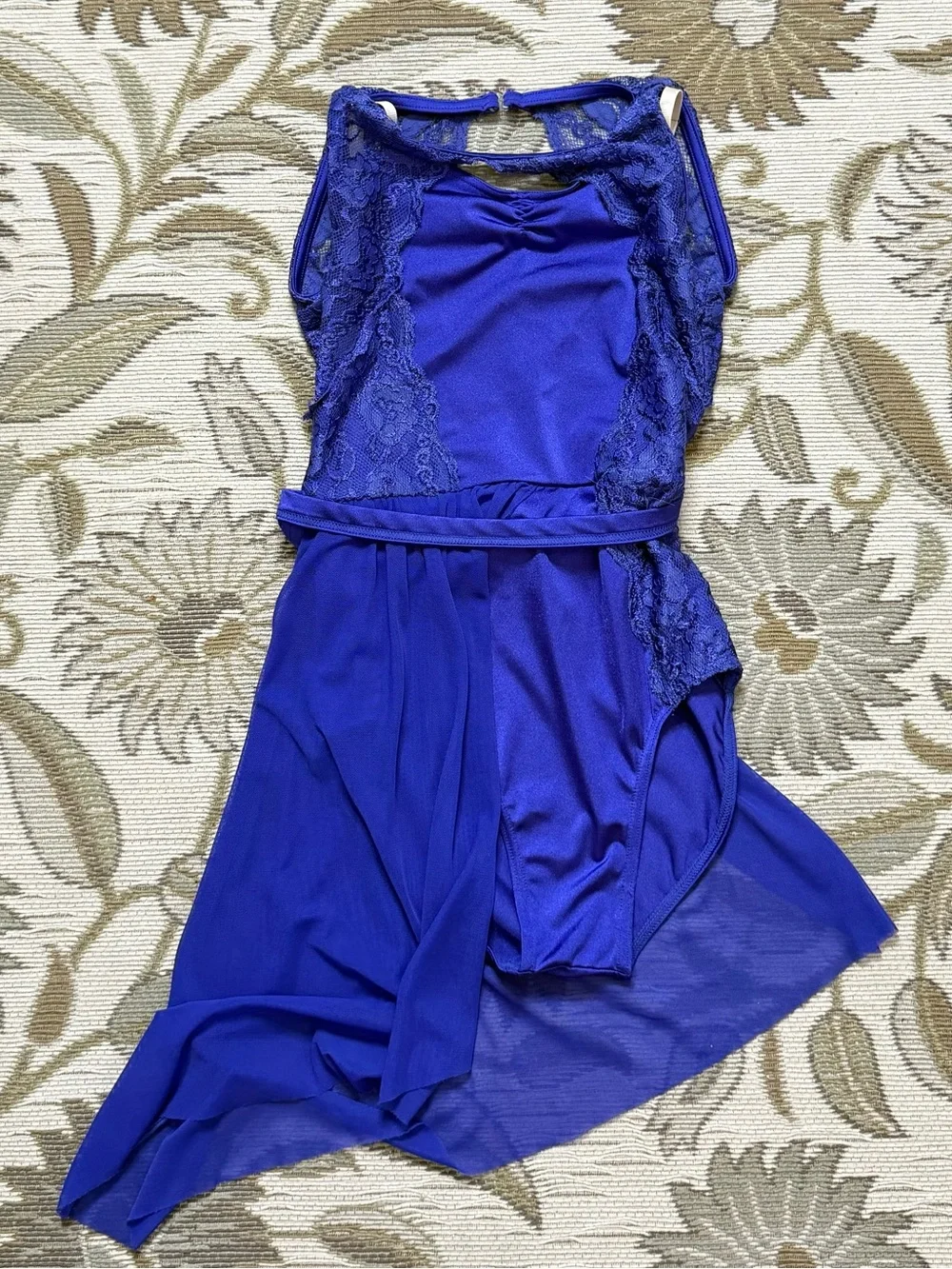Weissman Dance Costume Just A Game 11603 Ballet Lyrical Child Large L LC